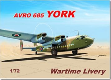 Mach 2 GP079 1:72 Avro York RAF wartime livery