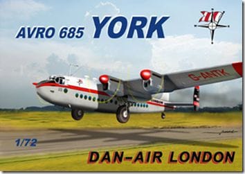 Mach 2 GP081 1:72 Avro York Dan-Air London