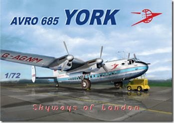 Mach 2 GP082 1:72 Avro York Skyways of London