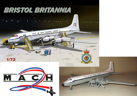 Mach 2 GP087 1:72 Bristol Britannia RAF version (