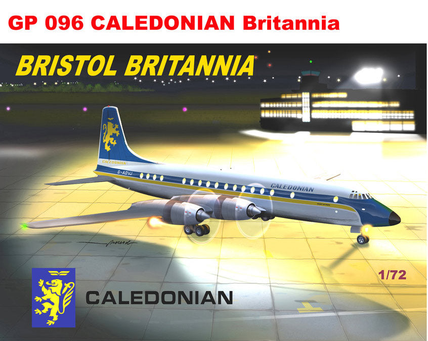 Mach 2 GP096 1:72 Bristol Britannia Caledonian