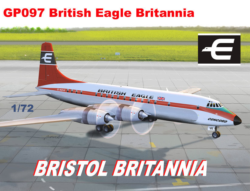 Mach 2 GP097 1:72 Bristol Britannia British Eagle