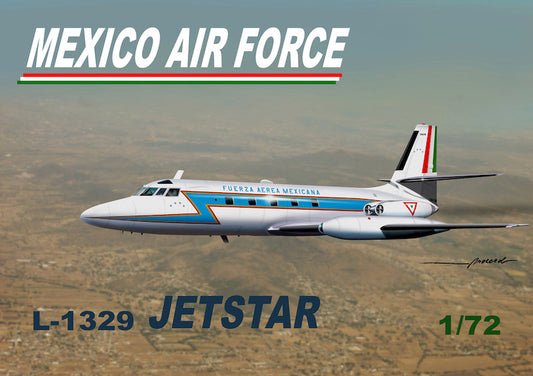 Mach 2 GP105 1:72 Lockheed L-1329 Jetstar 'Fuerza Aérea Mexicana'