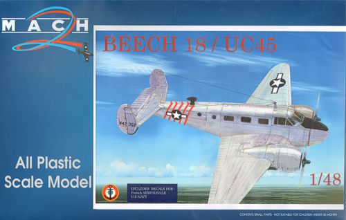 Mach 2 LS01 1:48 Beechcraft 18 UC45 / SNB5