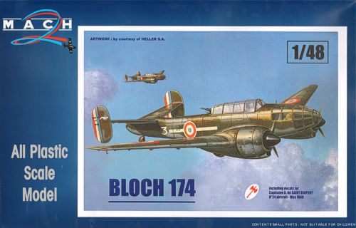 Mach 2 LS02 1:48 Marcel-Bloch MB.174