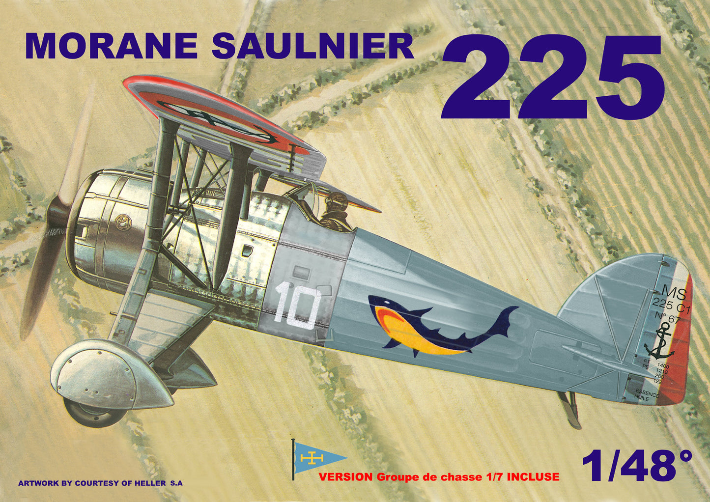 Mach 2 LS03 1:48 Morane-Saulnier MS.225