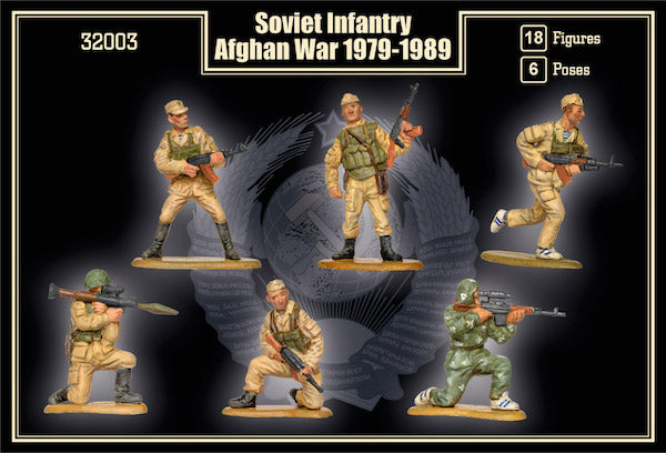 Mars 32003 1:32 Soviet Infantry Afghan War 1979-1989