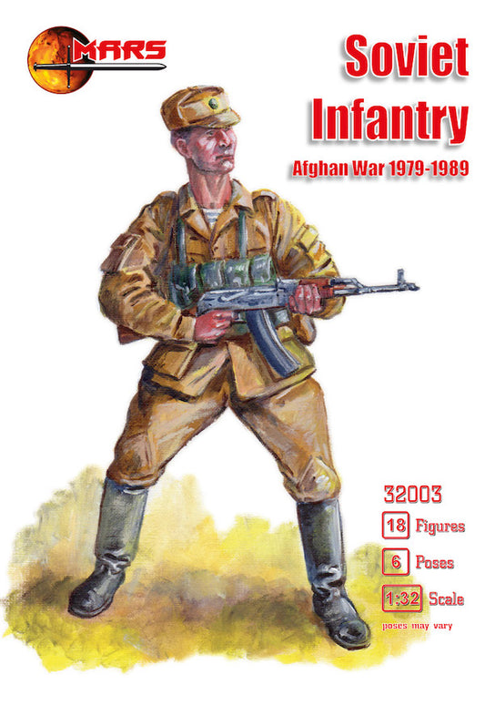 Mars 32003 1:32 Soviet Infantry Afghan War 1979-1989