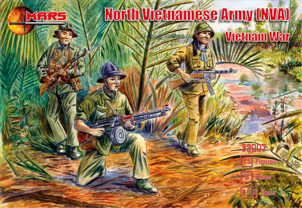 Mars 32007 1:32 NVA North Vietnamese Army (Vietnam War)