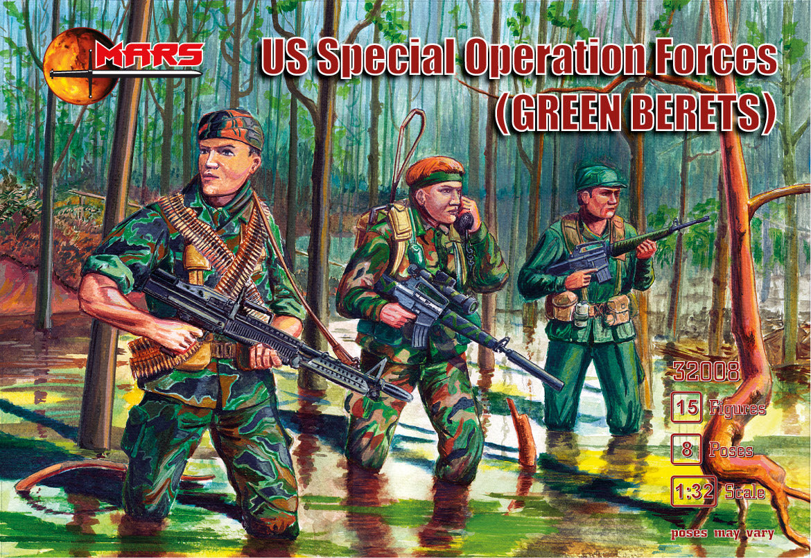 Mars 32008 1:32 US Special Forces (Green Berets)