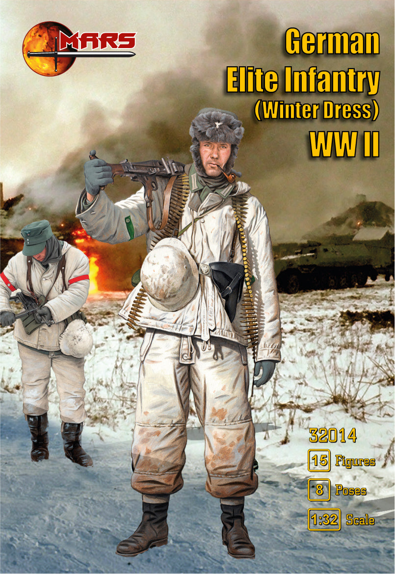 Mars 32014 1:32 German Elite Infantry in Winter Dress WWII