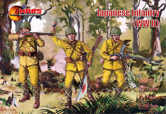 Mars 32015 1:32 Japanese Infantry WWII