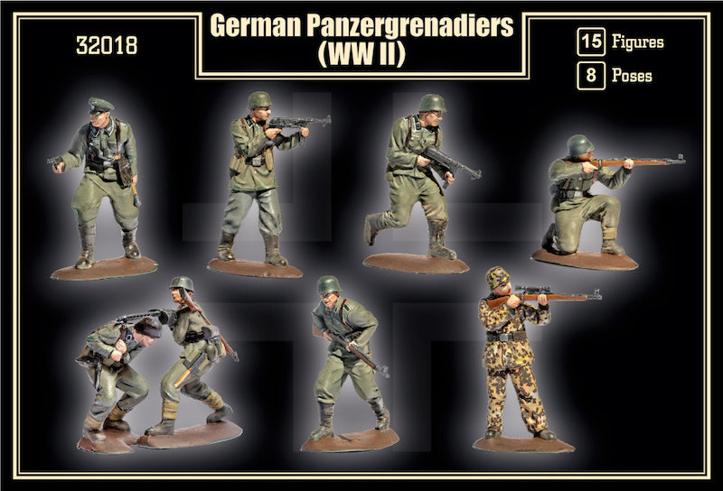 Mars 32018 1:32 WWII German Panzergrenadiers