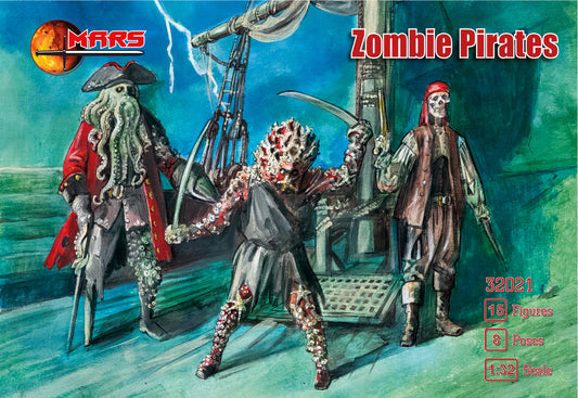 Mars 32021 1:32 Zombie Pirates