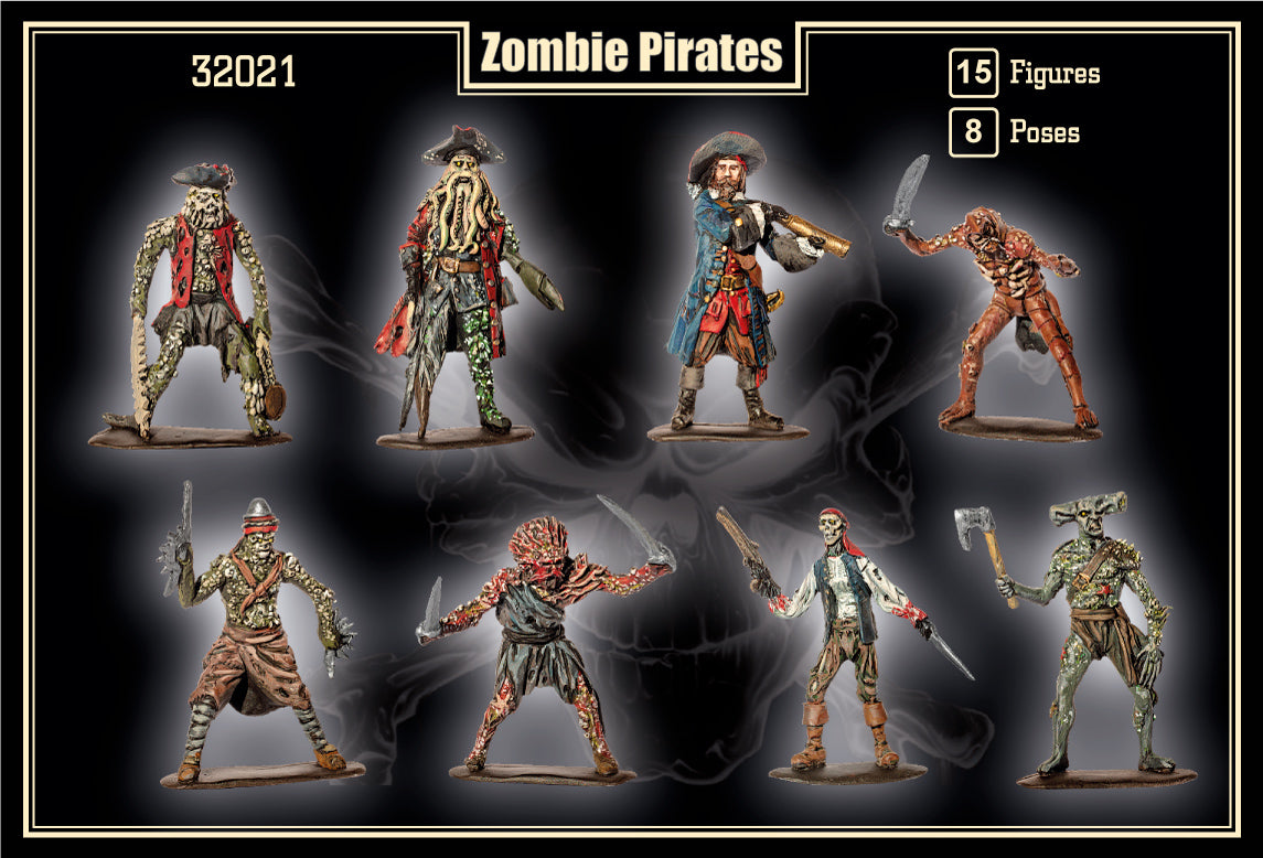 Mars 32021 1:32 Zombie Pirates