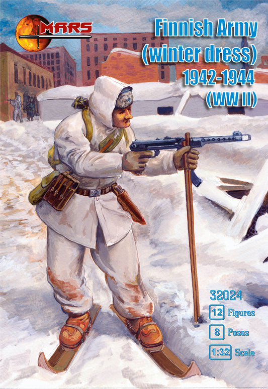 Mars 32024 1:32 WWII Finnish Army in Winter Dress 1942-1944