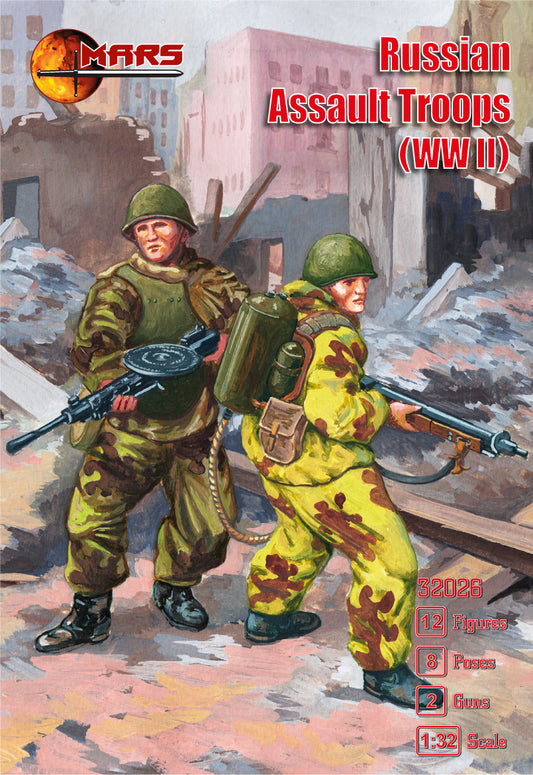 Mars 32026 1:32 WWII Russian Assault Troops