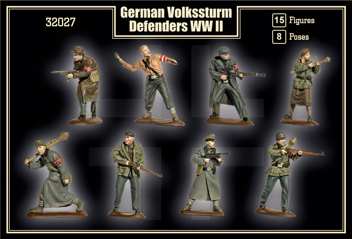 Mars 32027 1:32 WWII German Volkssturm Defenders