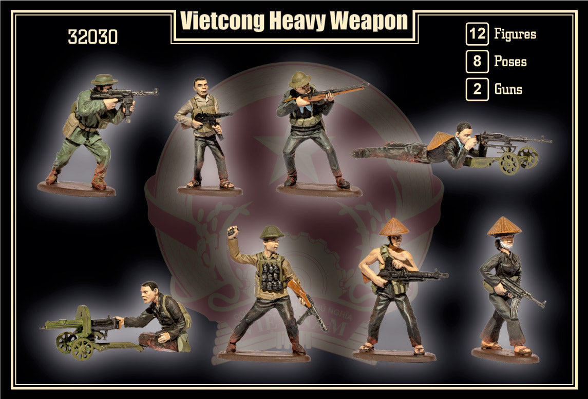 Mars 32030 1:32 Vietcong Heavy Weapons