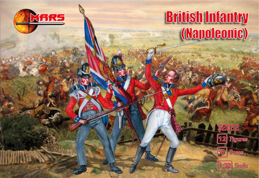 Mars 32032 1:32 Napoleonic British Infantry