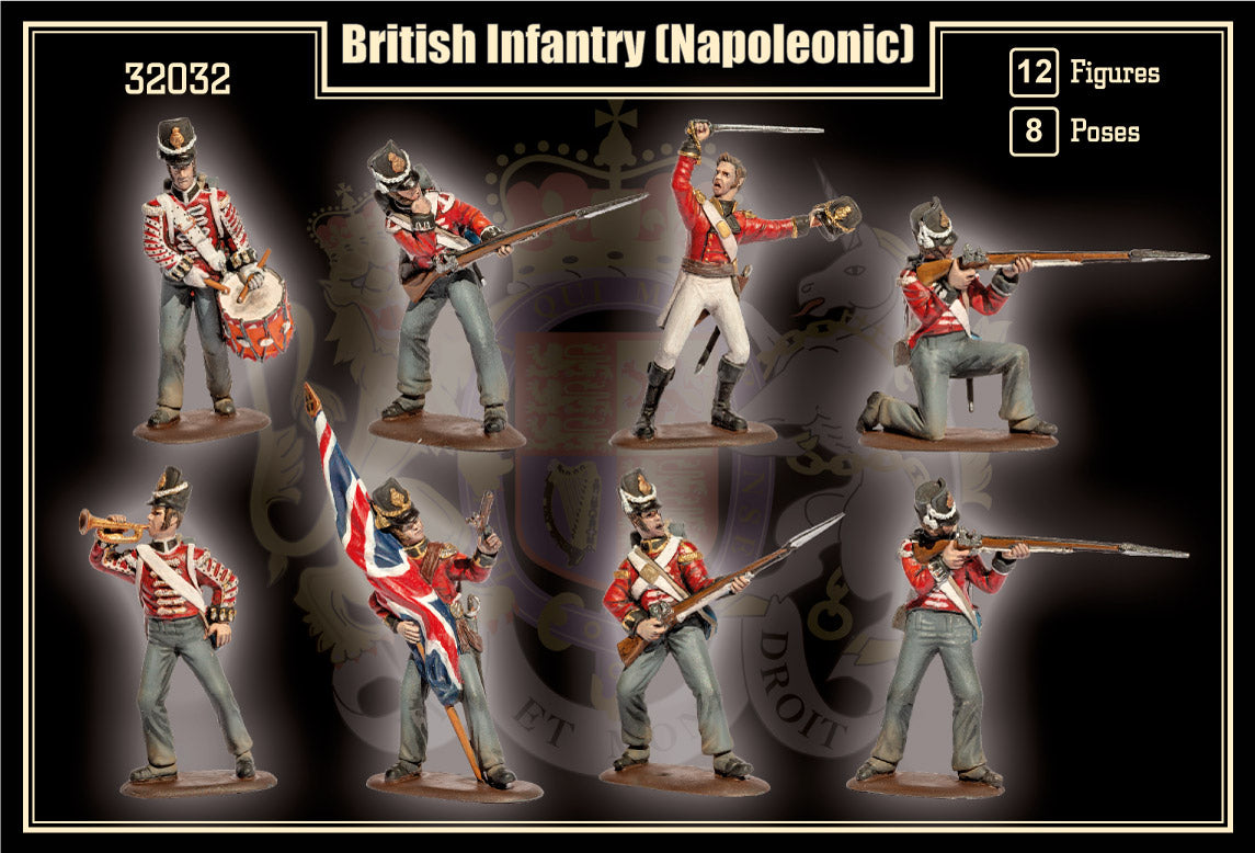 Mars 32032 1:32 Napoleonic British Infantry