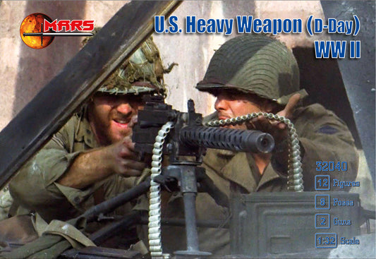 Mars 32040 1:32 WWII US Heavy Weapons D-Day