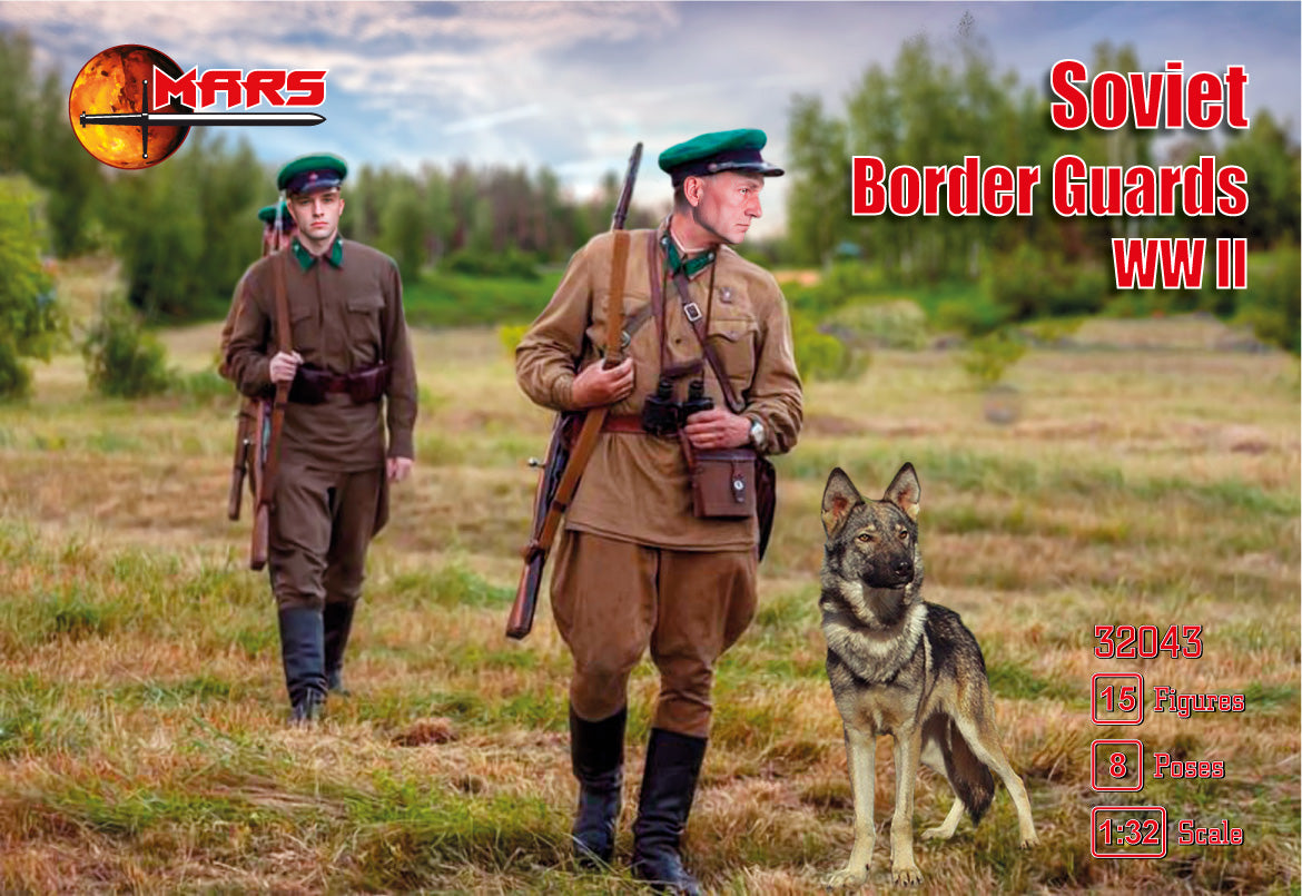 Mars 32043 1:32 WWII Soviet Border Guards