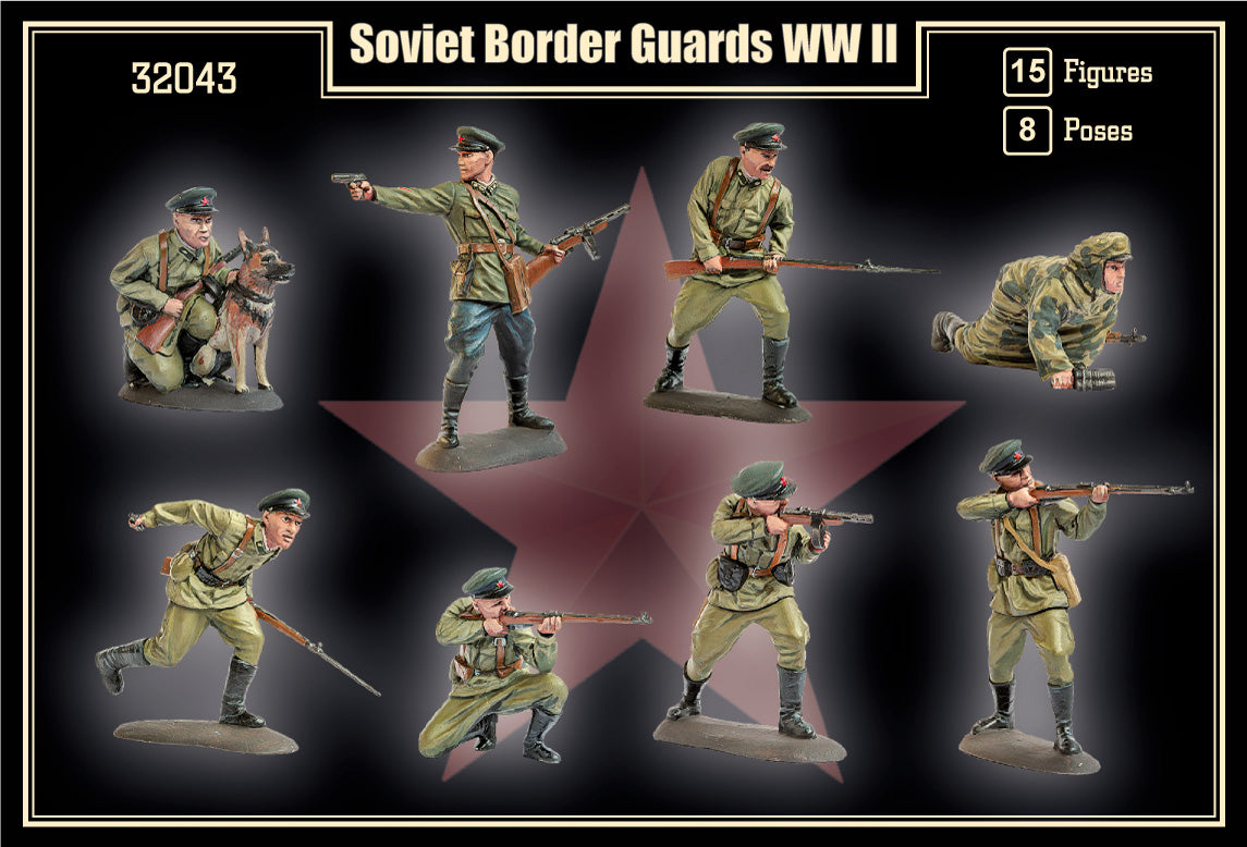 Mars 32043 1:32 WWII Soviet Border Guards