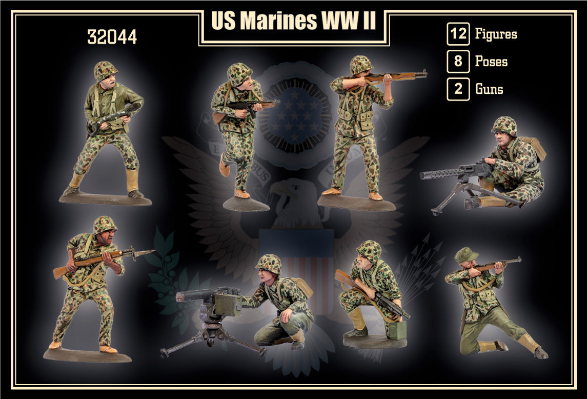 Mars 32044 1:32 WWII US Marines