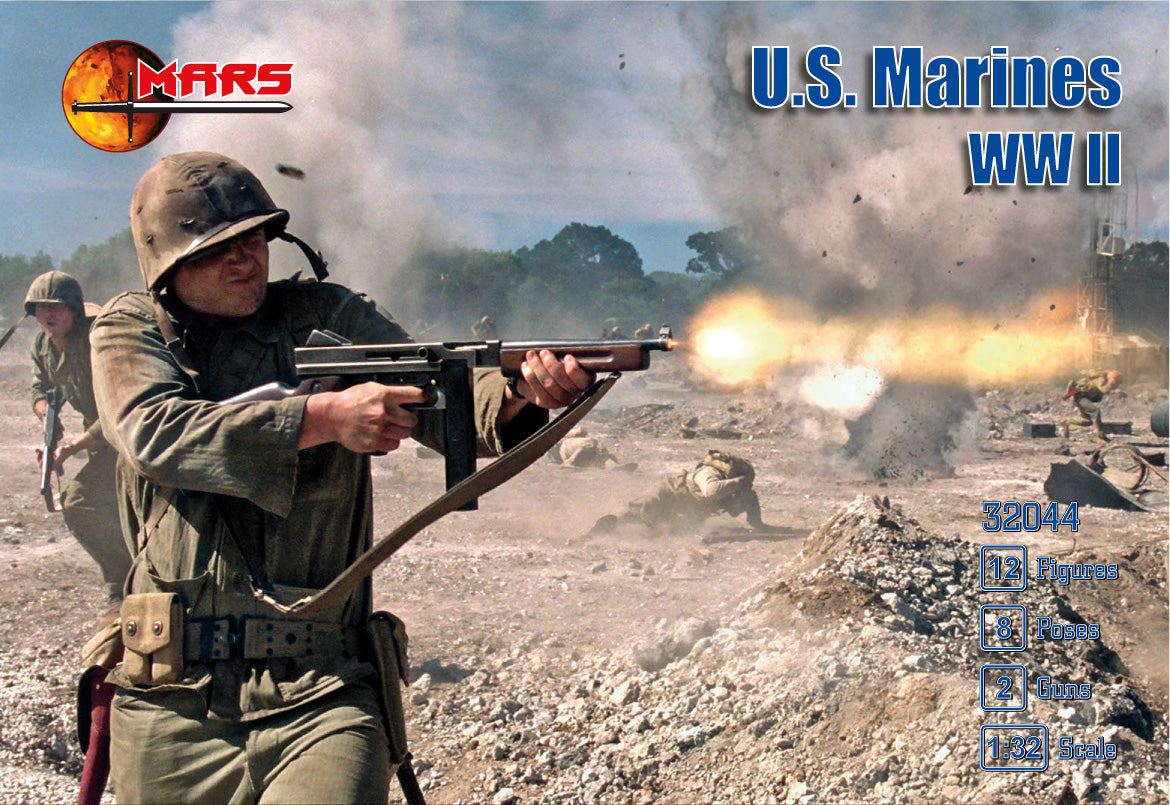 Mars 32044 1:32 WWII US Marines