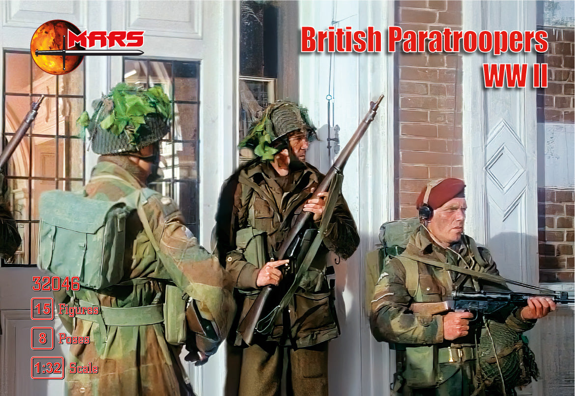 Mars 32046 1:32 British Paratroopers WWII