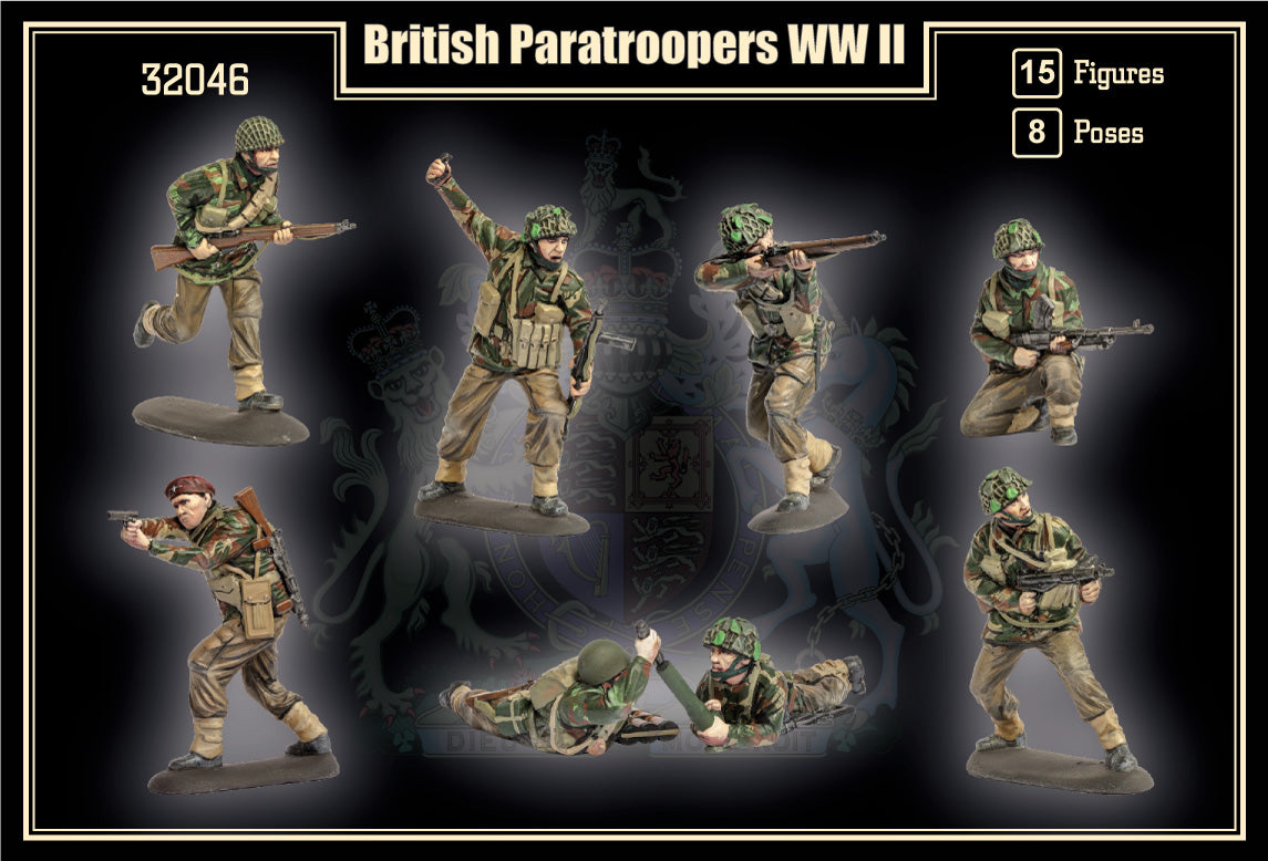 Mars 32046 1:32 British Paratroopers WWII