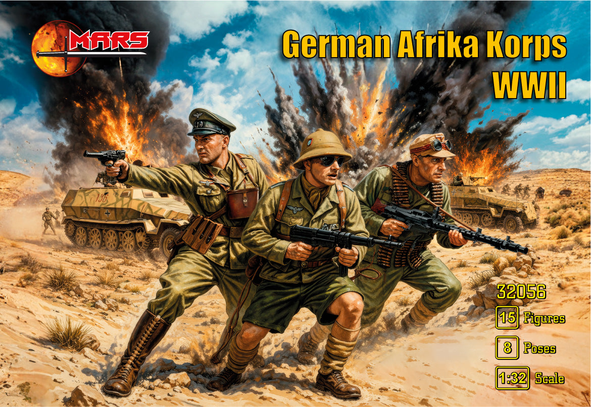 Mars 32056 1:32 German Africa Korps WWII