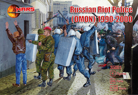 Mars 35001 1:35 Soviet Riot Police (OMON) 1991