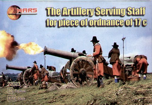 Mars 72023 1:72 17th Century Artillery Gun Crew