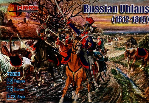 Mars 72028 1:72 Napoleonic Russian Uhlans 1812-1815