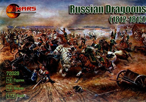 Mars 72029 1:72 Napoleonic Russian Dragoons 1812-1815