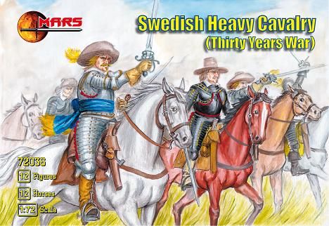 Mars 72036 1:72 Swedish Heavy Cavalry Thirty Years War