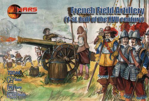 Mars 72044 1:72 French Field Artillery 1st Half of the 17th Century