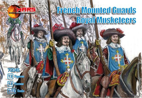 Mars 72045 1:72 French Mounted Guards Royal Musketeers