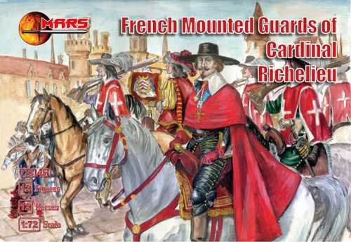 Mars 72046 1:72 French Mounted Guards of Cardinal Richelieu