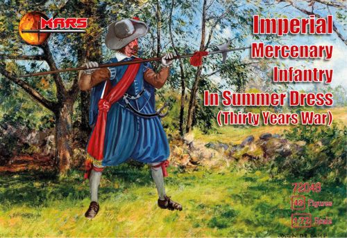 Mars 72048 1:72 Imperial Mercenary Infantry in Summer Dress Thirty Years War