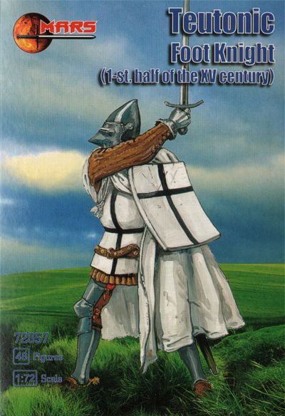 Mars 72057 1:72 Teutonic Foot Knight 1st Half of the 15th Century