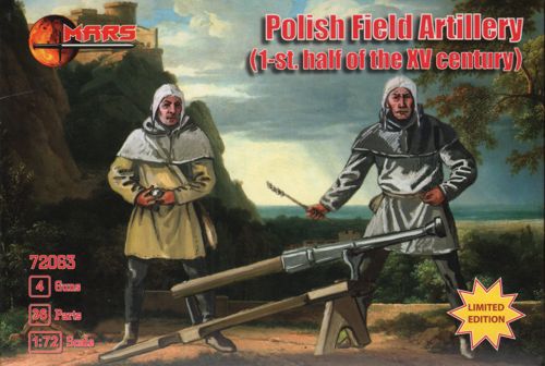 Mars 72063 1:72 Polish Field Artillery 1st Half of the 15th Century