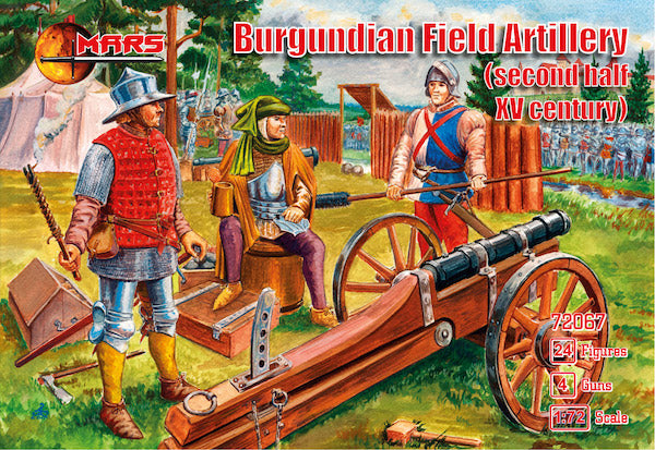 Mars 72067 1:72 Burgundian Field Artillery Second Half of 15th Century