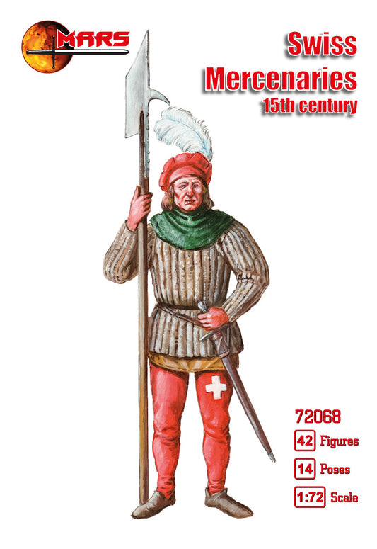 Mars 72068 1:72 Swiss Mercenaries 15th Century