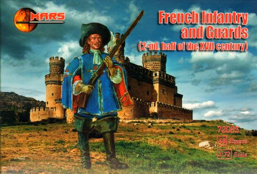 Mars 72083 1:72 French Infantry and Guards 2nd Half of the 17th Century