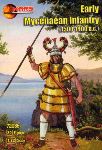 Mars 72086 1:72 Early Mycenaean Infantry 1500-1400 BC