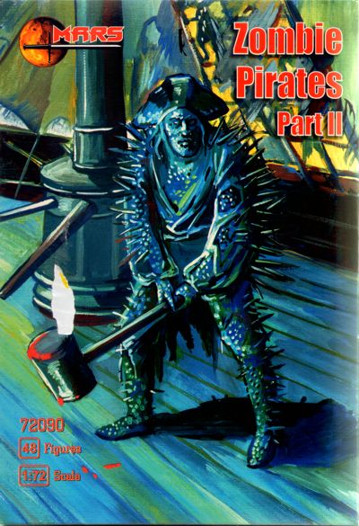 Mars 72090 1:72 Zombie Pirates Part II