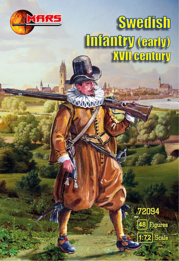 Mars 72094 1:72 Swedish Infantry (Early) 17th Century